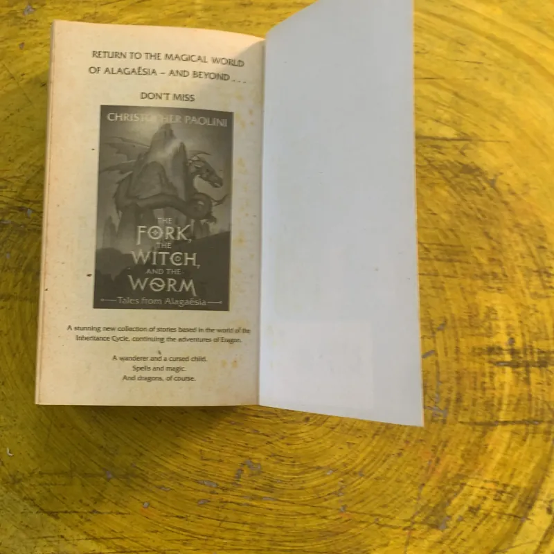 BRISINGR BOOK THREE IN THE INHERITANCE CYCLE - CHRISTOPHER PAOLINI 976584