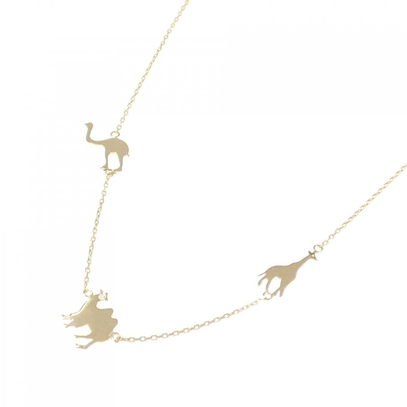 K18YG Vòng cổ kim cương động vật - Hàng hiệu Authentic 857758