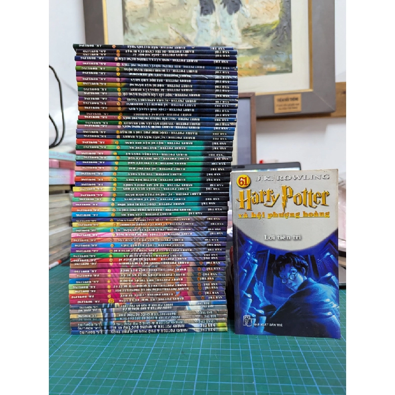 Harry potter loại mỏng trọn bộ 61 tập (bản in đầu) 126467