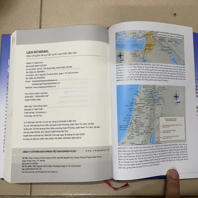 Lịch Sử Israel - Câu Chuyện Về Sự Hồi Sinh Của Một Dân Tộc 1021675