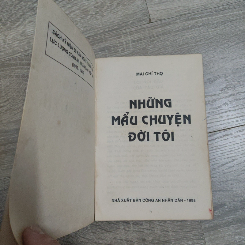 Những Mẩu Chuyện Đời Tôi - Mai Chí Thọ ( Có chữ ký Bác Thọ) 508185