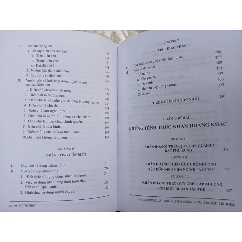 VIỆC NHƯỢNG ĐẤT, KHẨN HOANG Ở BẮC KỲ TỪ 1919 ĐẾN 1945 - TẠ THỊ THÚY 705140