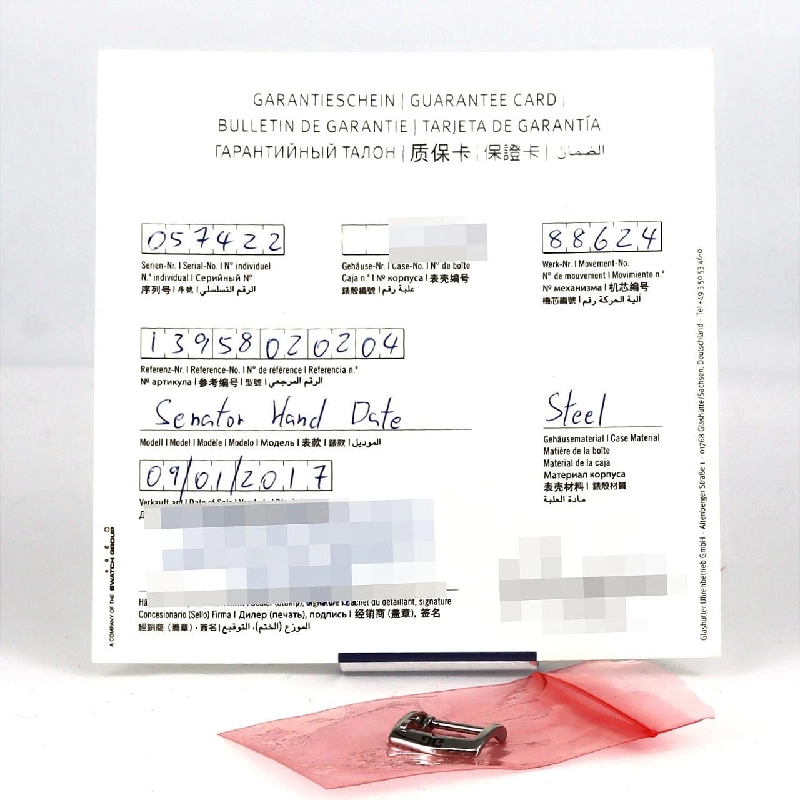 Glashütte Original Senata Hand Date 1-39-58-02-02-04 SS tự động - Hàng hiệu chính hãng 882494