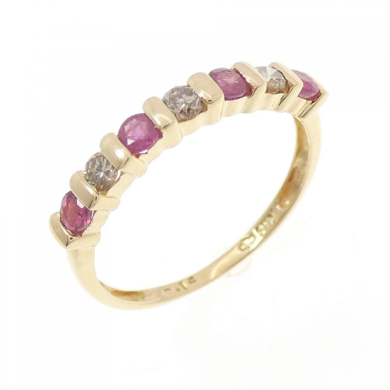 Nhẫn Ruby K18YG 0.15CT - Hàng hiệu Chính hãng 848514