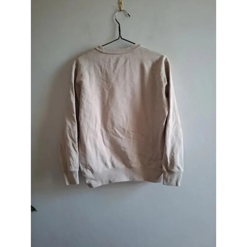 Áo nỉ nữ thêu hình đầu hổ Kenzo màu be size S chính hãng 719292