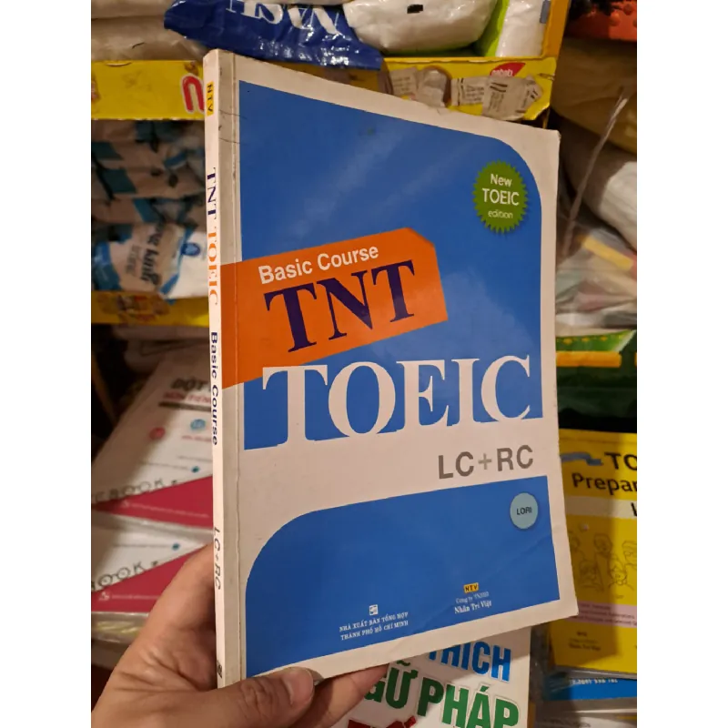[Sách Cũ SCGR] TNT Toeic Basic Course mới 80% có CD có viết 3 trang 2013 HCM0808 HỌC NGOẠI NGỮ 677025