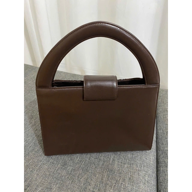 Túi da bò thật đáy 26 miệng 24 ngang 9 real skin bag 99% 464051