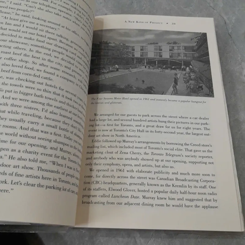 FOUR SEASONS: THE STORY OF A BUSINESS PHILOSOPHY - ISADORE SHARP 786922