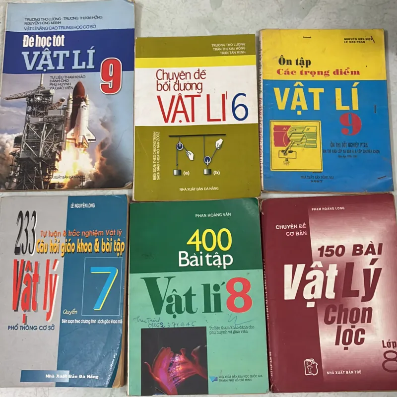 Vật lý 6- 9 (6 cuốn) 1034867