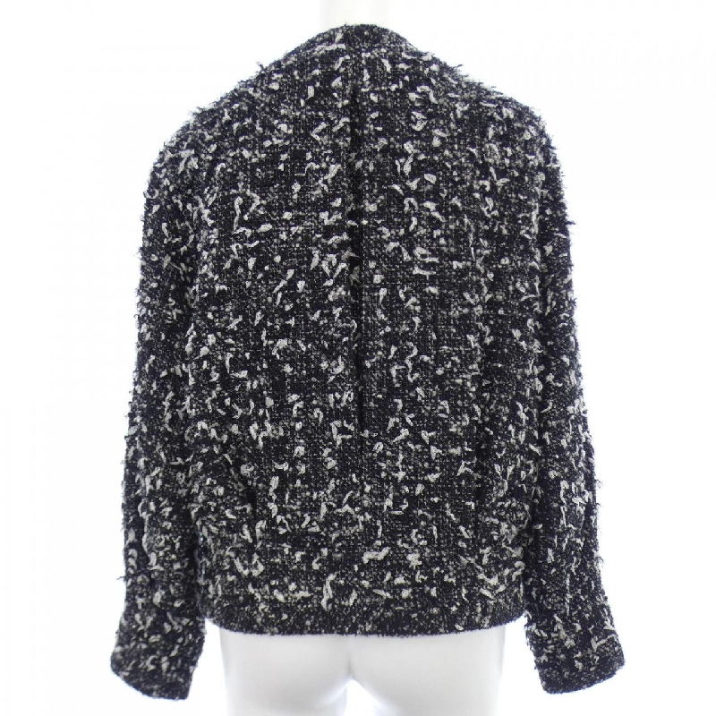 【Mã giảm giá】Áo khoác không cổ CHANEL 636810