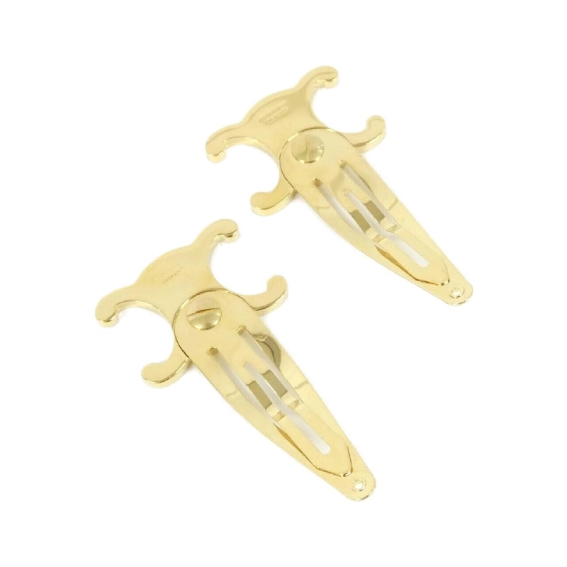 Kẹp tóc Celine Triomphe Snap 46Z656BSL 624778