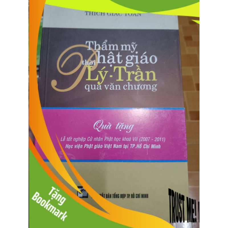 (TẶNG BOOKMARK) Thẩm mỹ Phật giáo thời Lý Trần - 2011 - 109 trang Lịch sử Việt Nam RBK2702 952663