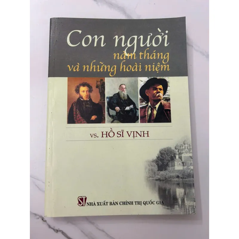 Con người – năm tháng và những hoài niệm - Hồ Sĩ Vịnh - có chữ ký tác giả 698934