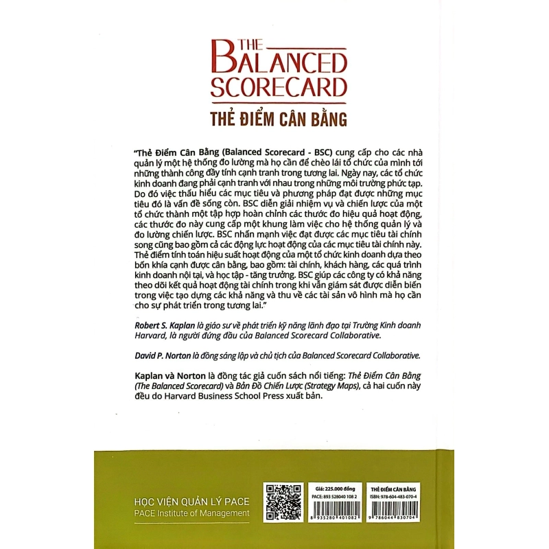 Thẻ Điểm Cân Bằng - The Balanced Scorecard 522103