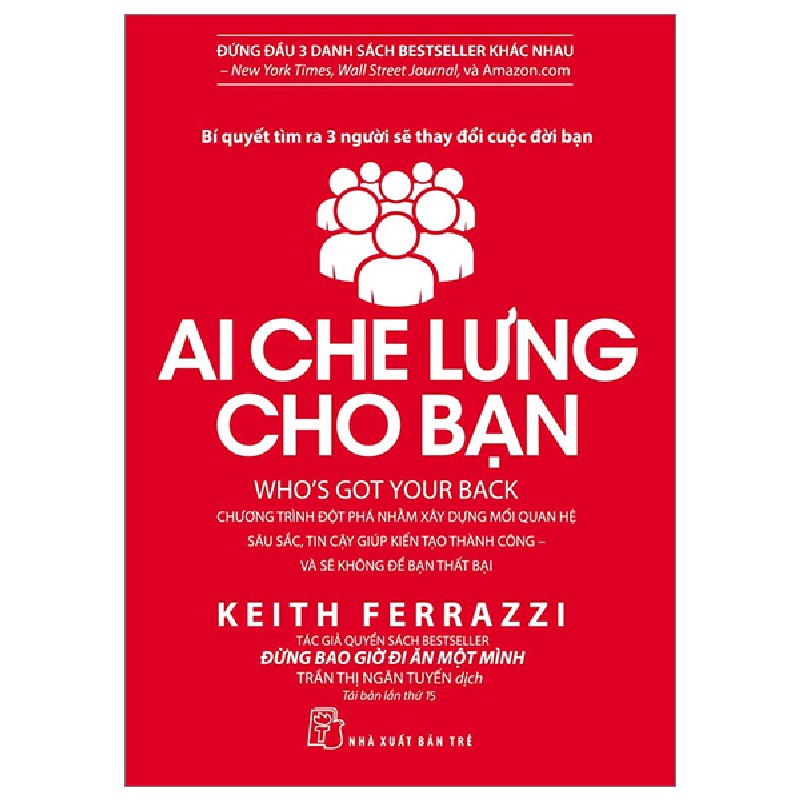 Ai Che Lưng Cho Bạn - Keith Ferrazzi 114324