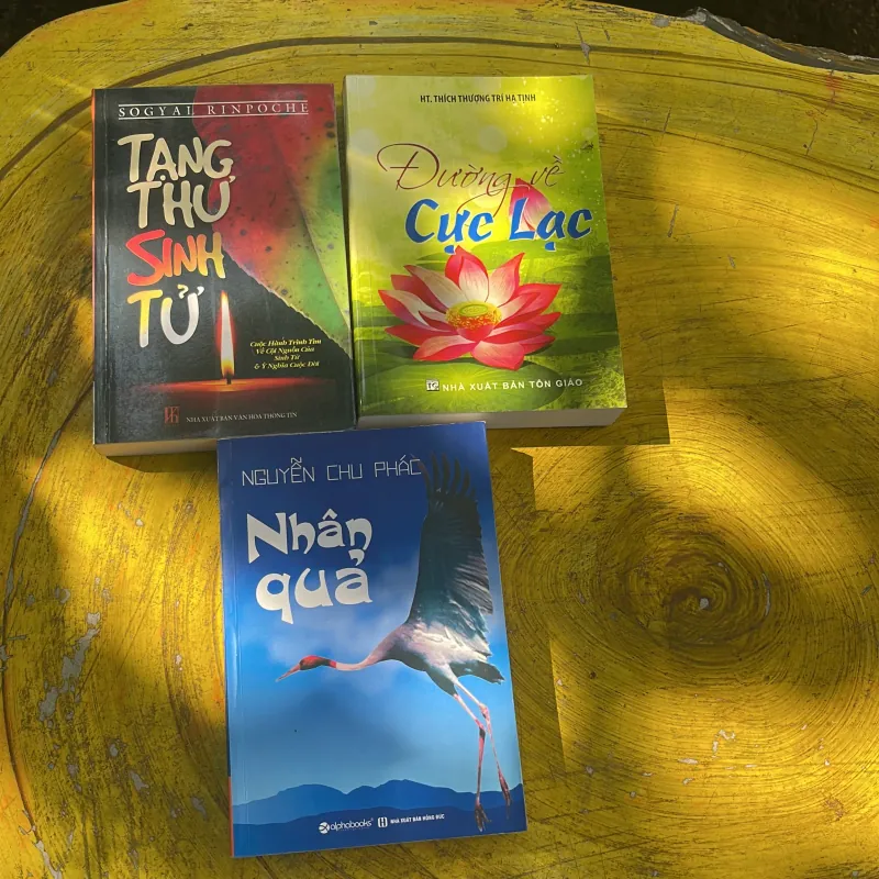 COMBO ĐƯỜNG VỀ CỰC LẠC- NHÂN QUẢ- TẠNG THƯ SINH TỬ 777952