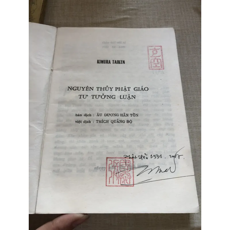 Nguyên thuỷ Phật giáo tư tưởng luận 993486