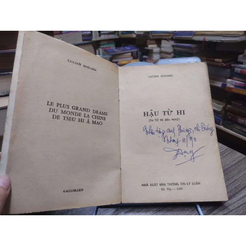 Sách: Hậu Từ Hi (từ Từ Hi đến Mao) - Tác giả: Lucien Bodard (A3) 597549