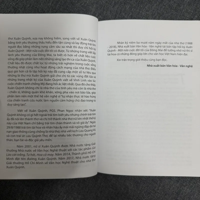 Xuân Quỳnh, một nửa cuộc đời tôi - Đông Mai 1023263