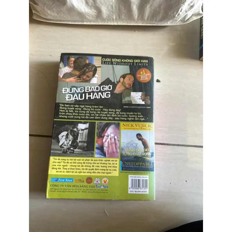 Sách Cuộc Sống Không Giới Hạn - Nick Vujicic mới 797781