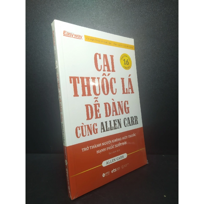 Cai thuốc lá dễ dàng cùng Allen Carr mới 100% nguyên seal HCM1110 912435