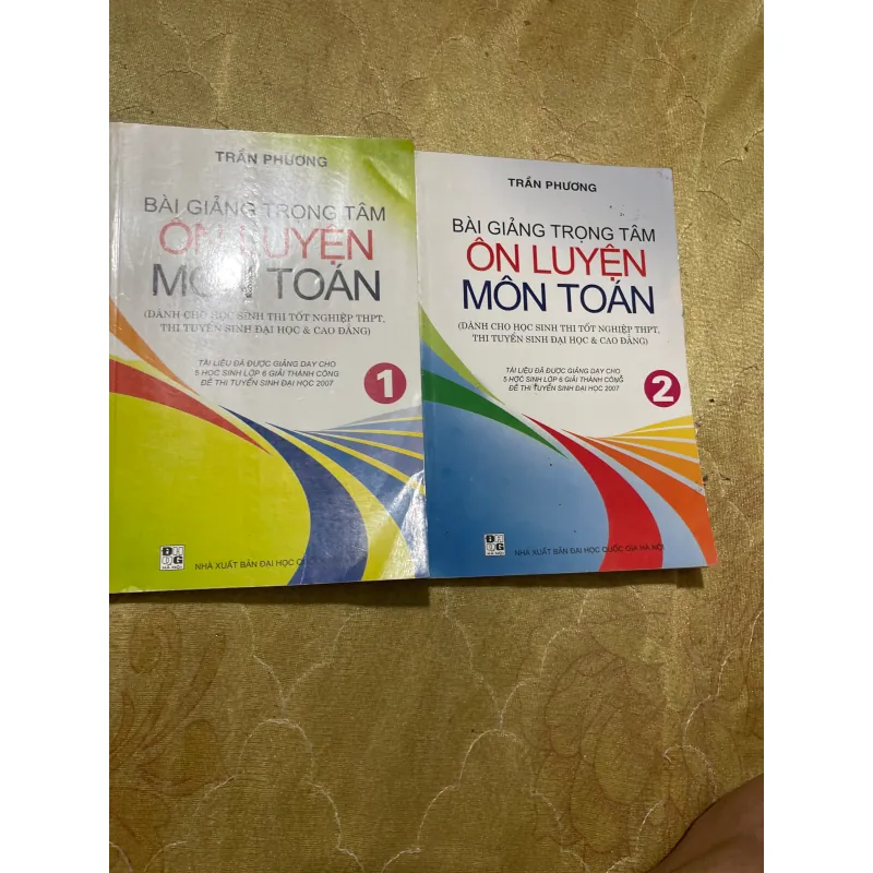 BÀI GIẢNG TRỌNG TÂM ÔN LUYỆN MÔN TOÁN ( 2 tập )- TRẦN PHƯƠNG 731326
