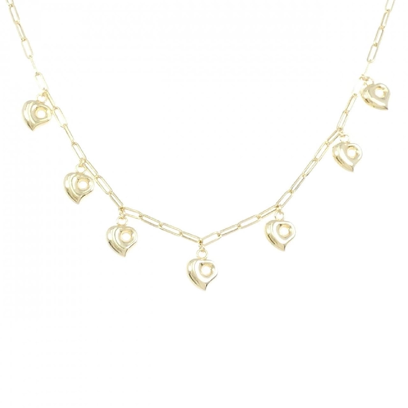 K18YG Dây chuyền hình trái tim - Hàng hiệu chính hãng 864839