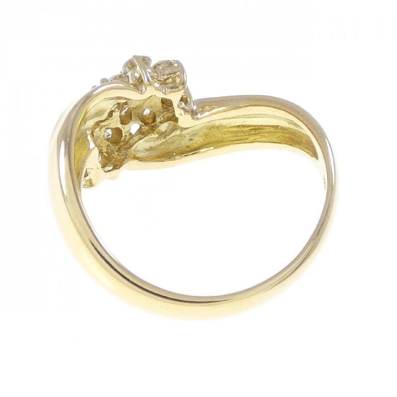 Nhẫn kim cương hoa K18YG 0.57CT - Hàng hiệu Authentic 853162