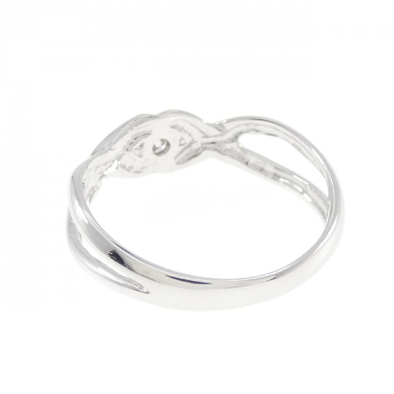 Nhẫn kim cương K18WG 0.08CT 669614