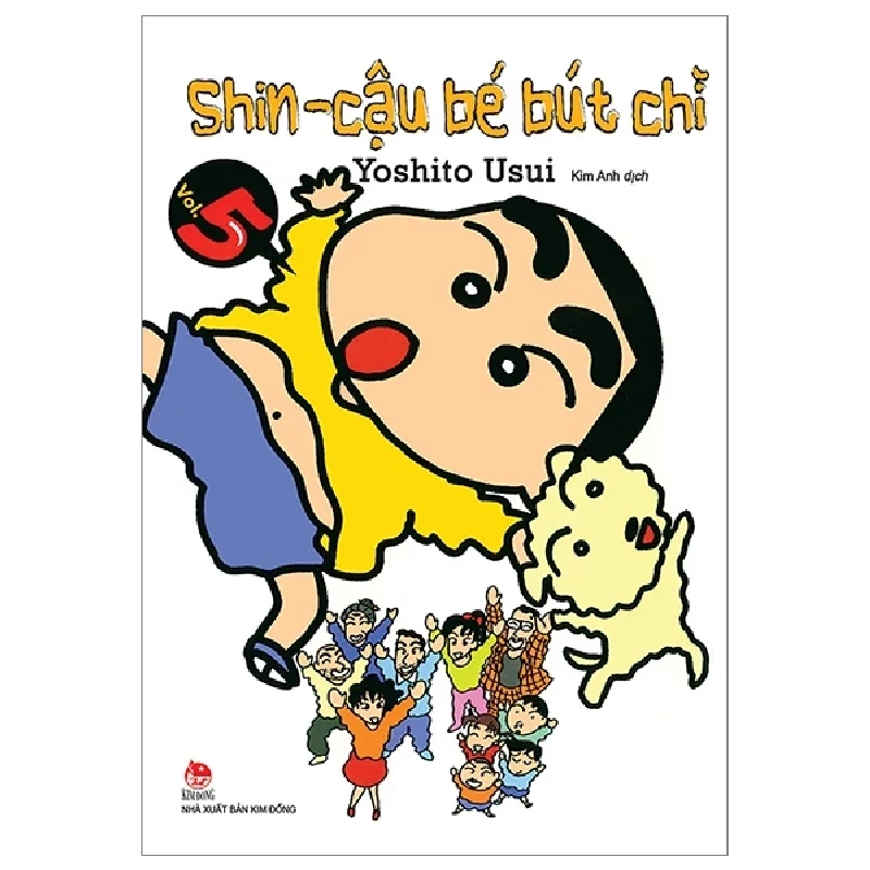 Shin - Cậu Bé Bút Chì - Tập 5 - Yoshito Usui (Mới 100%) Truyện tranh, NXB Kim Đồng - SÁCH ĐẠI HỌC 485804