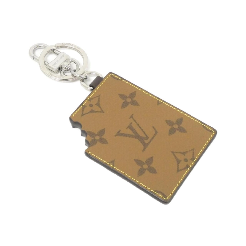 Móc khóa Louis Vuitton Monogram Reverse LV Chocolate Bar M02913 624310