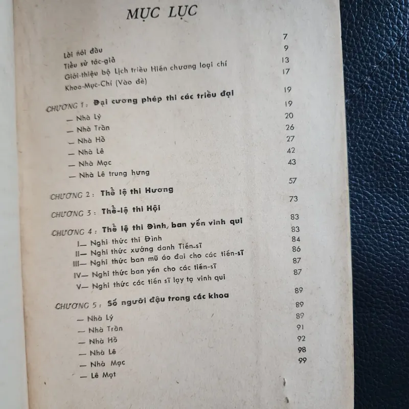 Lược khảo khoa cử Việt nam | phan huy chú | long điền dịch | 1969 931039