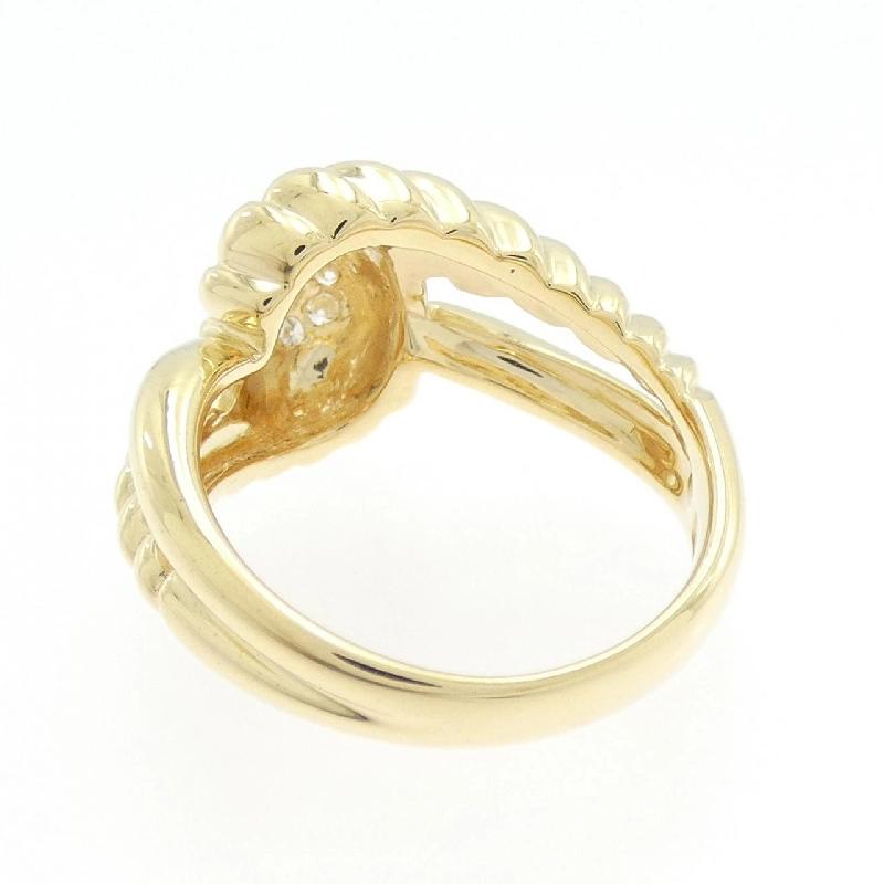 Nhẫn kim cương K18YG 0.22CT 669146