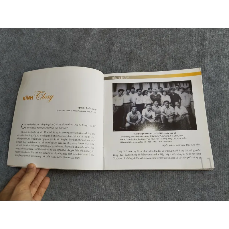 THẦY ĐẶNG CHẤN LIÊU: NHỮNG KỶ NIỆM CÒN MÃI 572749