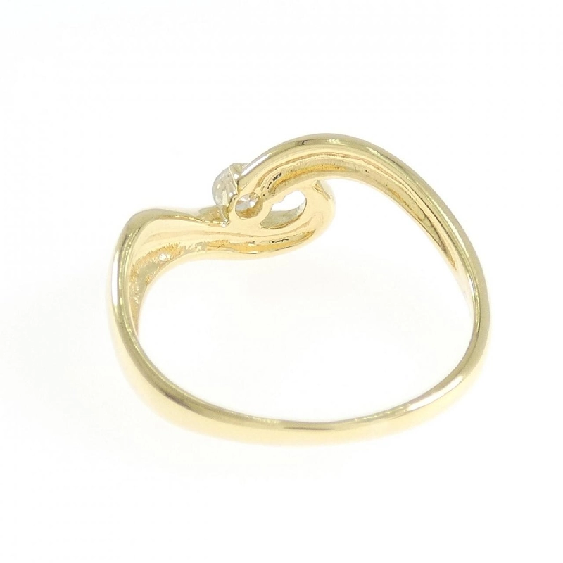 Nhẫn kim cương Solitaire K18YG 0.10CT - Hàng hiệu Chính hãng 855828