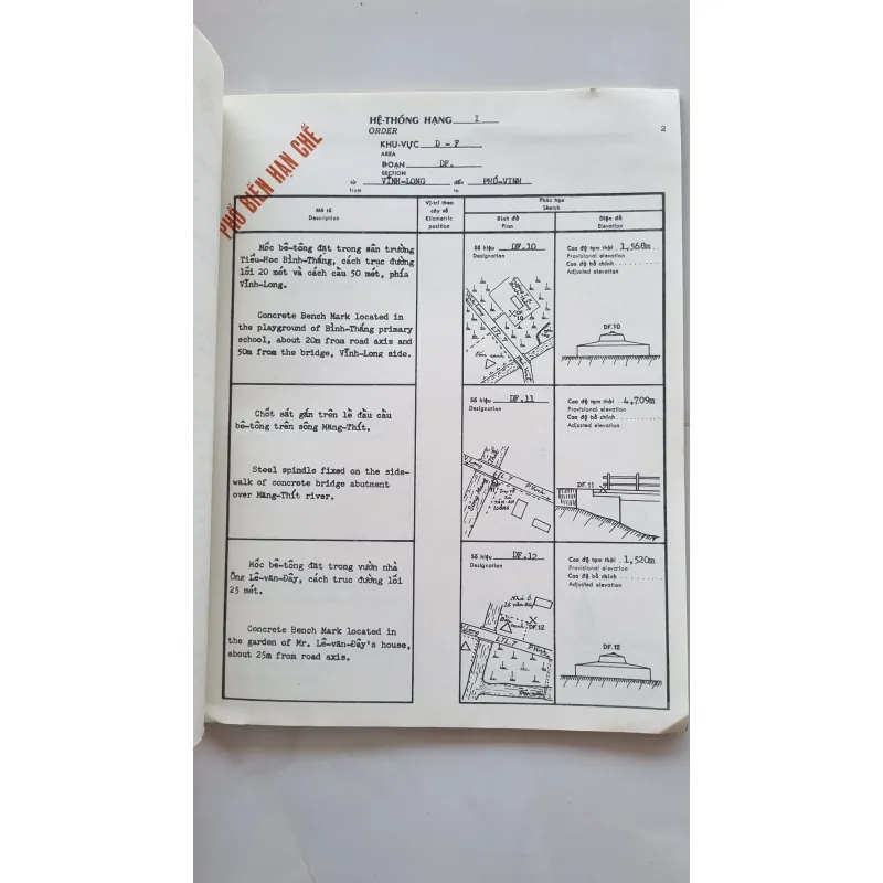 Mục lục bình chuẩn đạc, cả lô 16 địa danh trước 1975 1020599