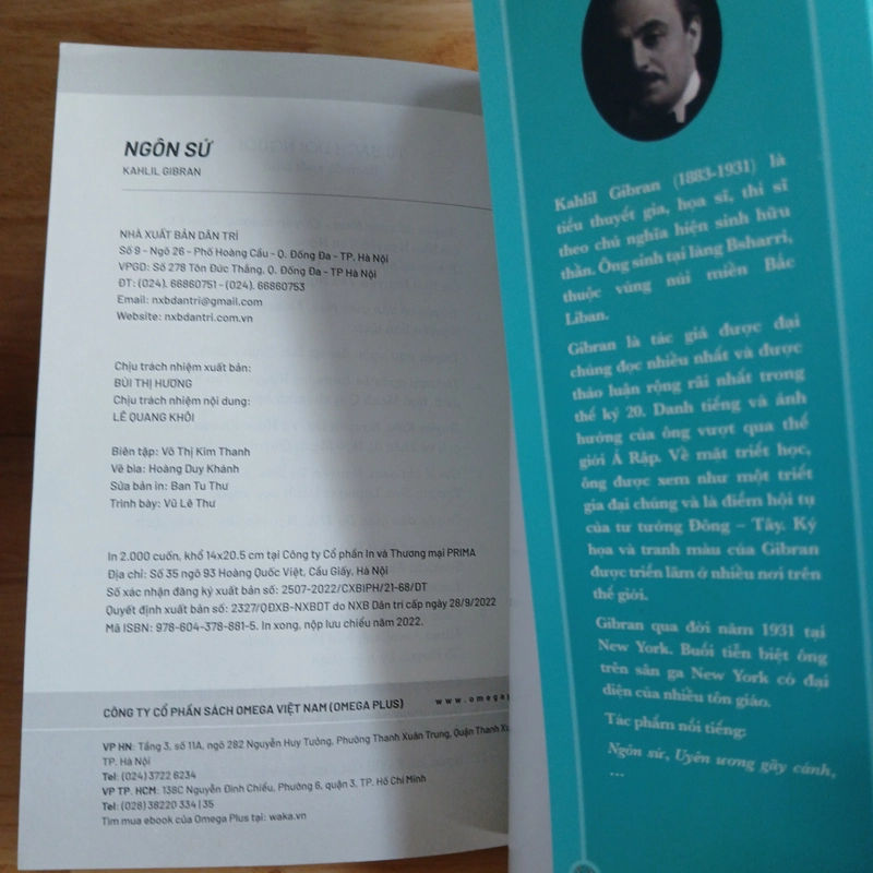 Ngôn Sứ - Kahlil Gibran 452871
