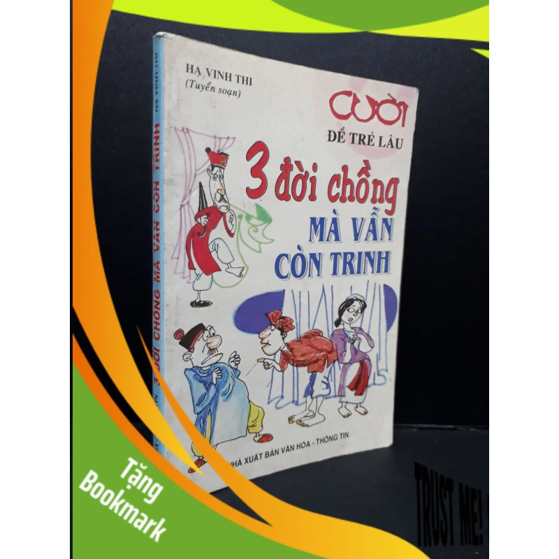(TẶNG BOOKMARK) 3 đời chồng mà vẫn còn trinh mới 70% ố bẩn 2010 RBK2809 Hạ Vinh Thi VĂN HỌC 938268