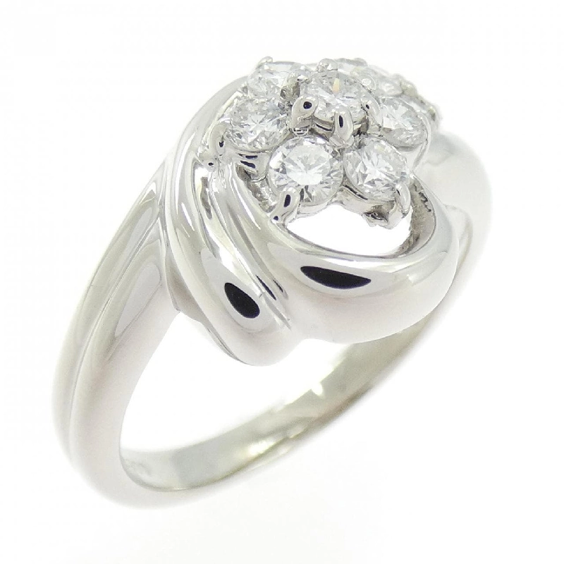 Nhẫn kim cương hoa PT900 0.50CT 667785