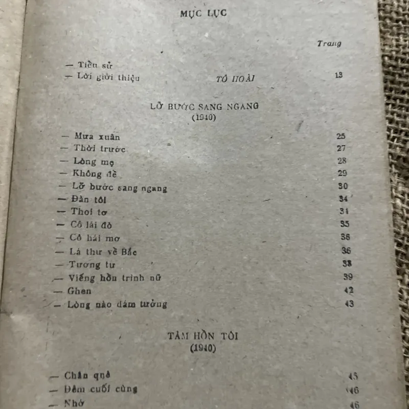Nguyễn Bính - Tô Hoài giới thiệu, Chu Văn lời bạt  1019998