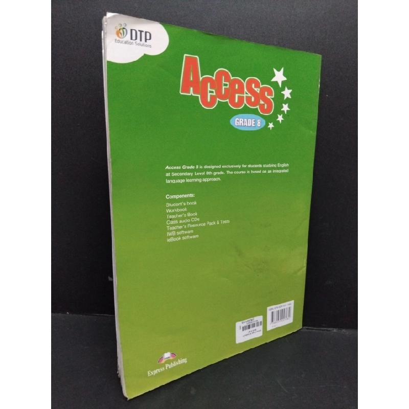 [Phiên Chợ Sách Cũ] Access grade 8 student's bookbẩncong bìa 2303 428100