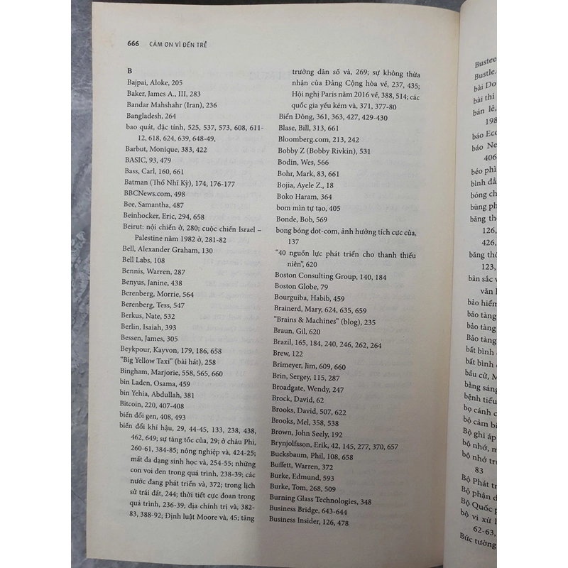 CẢM ƠN VÌ ĐẾN TRỄ - THOMAS L. FRIENDMAN 475483