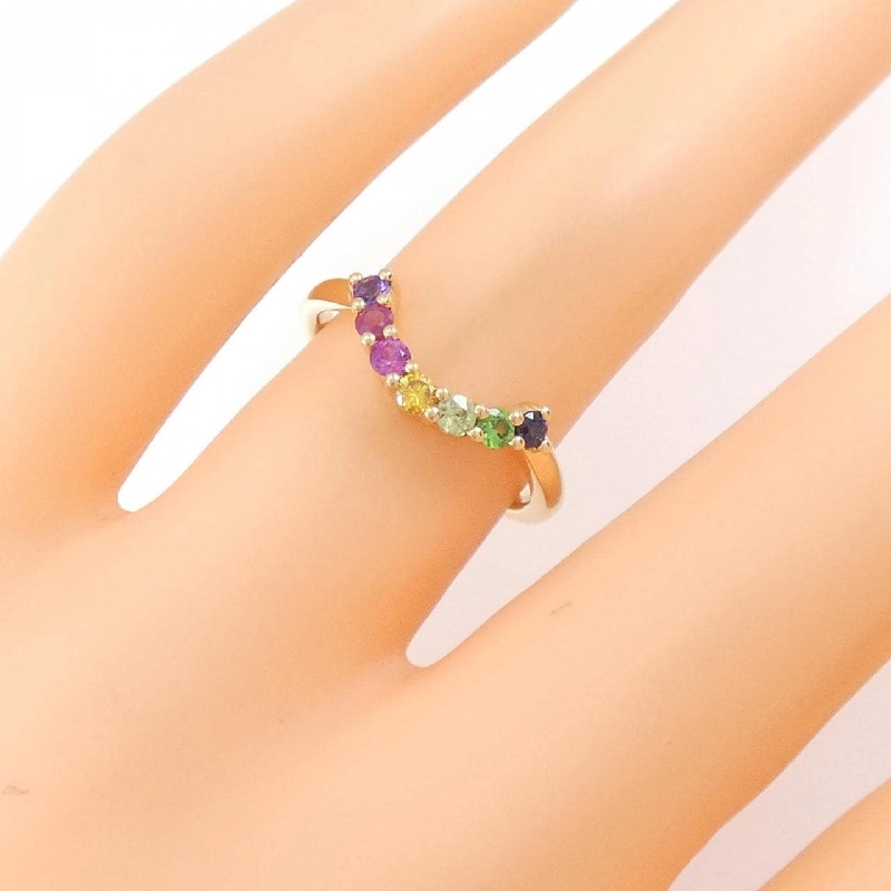 Nhẫn đá màu K18YG 671940