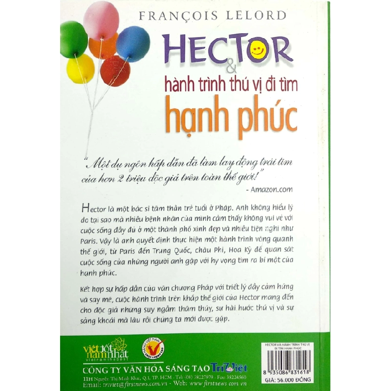 Hector Và Hành Trình Thú Vị Đi Tìm Hạnh Phúc - Francois Lelord 293242