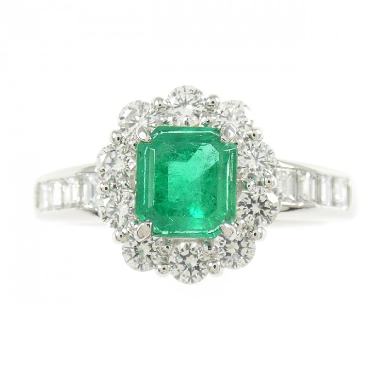 Nhẫn Emerald PT900 0.65CT 669987