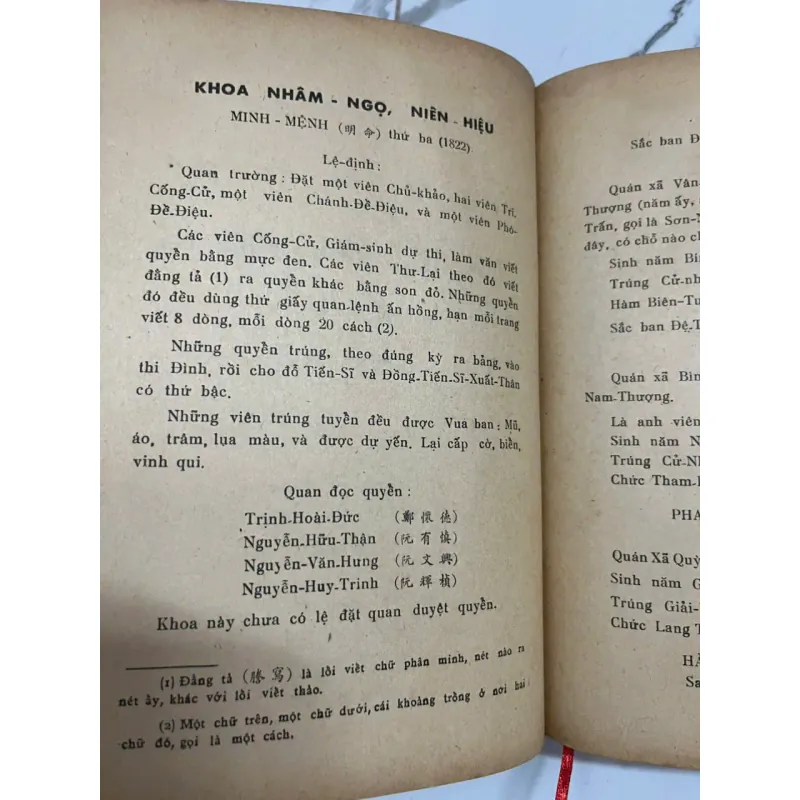 Quốc Triều Chánh Phó Bảng Khoa Lục - Cao Xuân Dục - Lịch sử / Khoa cử 1006587