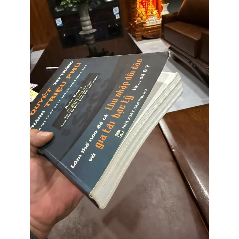 BÍ QUYẾT TAY TRẮNG THÀNH TRIỆU PHÚ – ADAM KHOO- K5 1033808
