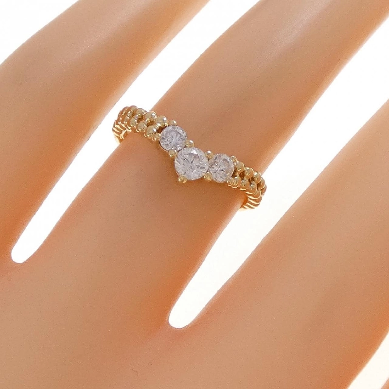 Nhẫn kim cương K18YG 0.34CT - Hàng hiệu Authentic 847182