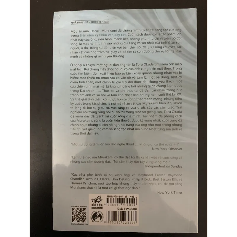 Biên niên ký chim vặn dây cót- Haruki Murakami 759814