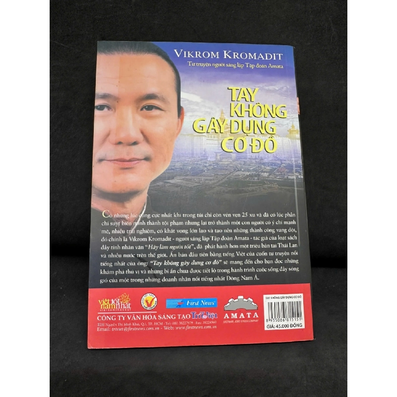 [Phiên Chợ Sách Cũ] Tay Không Gây Dựng Cơ Đồ, 2009 - Vikrom Kromadit H1809 SBM 924680